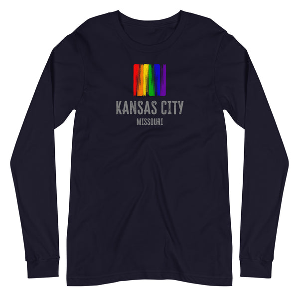 Kansas City Missouri Gay Pride Unisex Long Sleeve T-Shirt