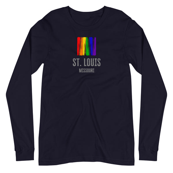 St. Louis Missouri Gay Pride Unisex Long Sleeve T-Shirt