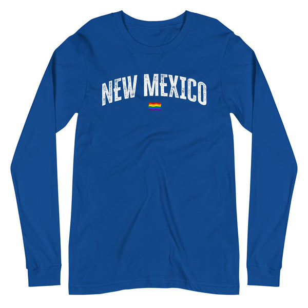 New Mexico Gay Pride LGBTQ+ Unisex Long Sleeve T-Shirt
