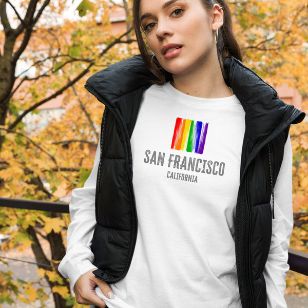 San Francisco Gay Pride Unisex Long Sleeve T-Shirt
