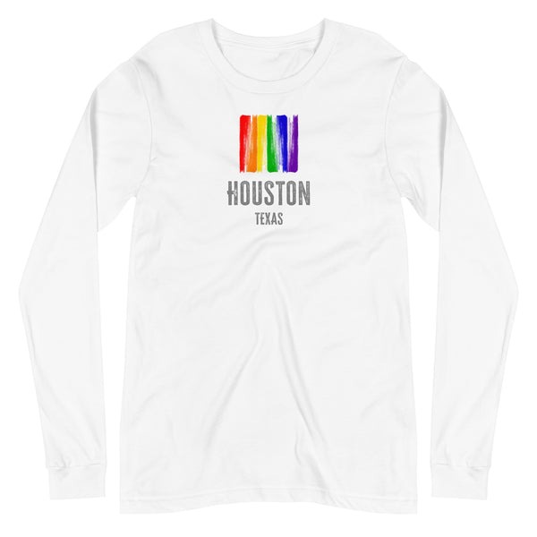 Houston Gay Pride Unisex Long Sleeve T-Shirt