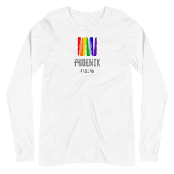 Phoenix Gay Pride Unisex Long Sleeve T-Shirt