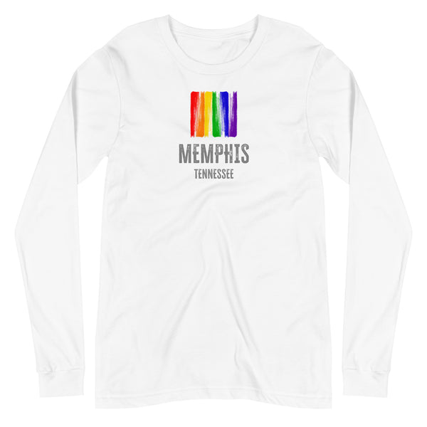 Memphis Tennessee Gay Pride Unisex Long Sleeve T-Shirt