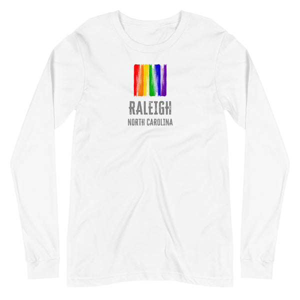 Raleigh North Carolina Gay Pride Unisex Long Sleeve T-Shirt