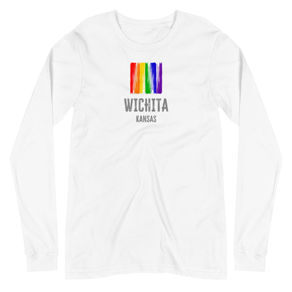 Wichita Kansas Gay Pride Unisex Long Sleeve T-Shirt