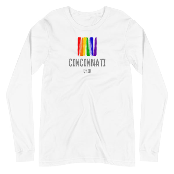 Cincinnati Ohio Gay Pride Unisex Long Sleeve T-Shirt