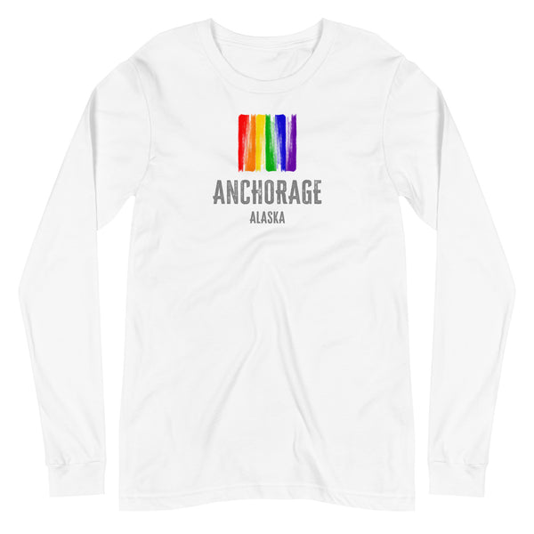 Anchorage Alaska Gay Pride Unisex Long Sleeve T-Shirt