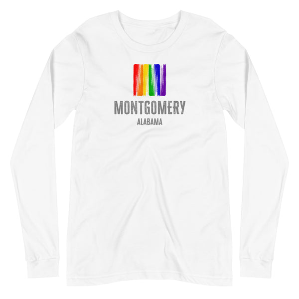 Montgomery Alabama Gay Pride Unisex Long Sleeve T-Shirt