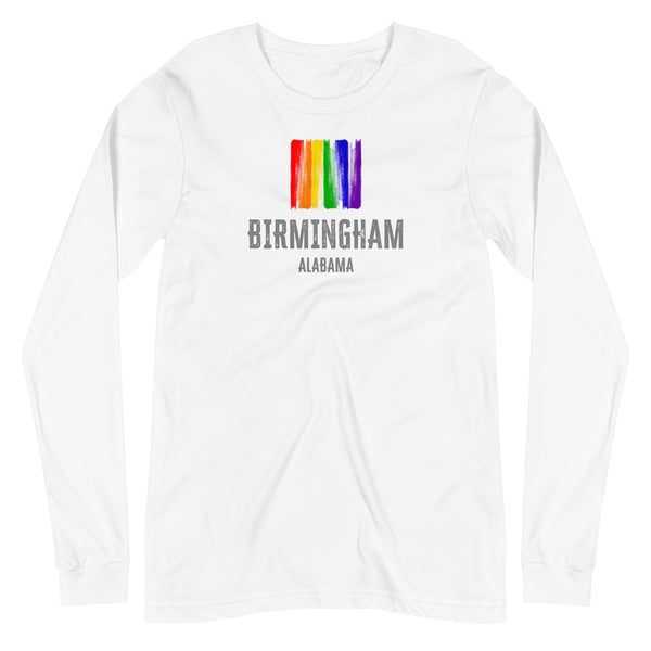 Birmingham Alabama Gay Pride Unisex Long Sleeve T-Shirt