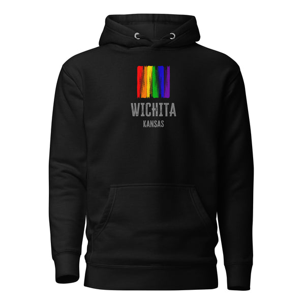 Wichita Kansas Gay Pride Unisex Hoodie