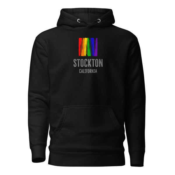 Stockton California Gay Pride Unisex Hoodie