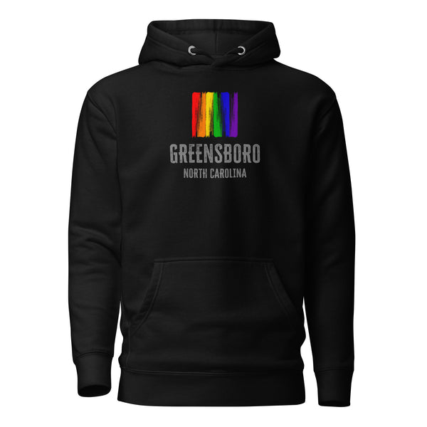Greensboro North Carolina Gay Pride Unisex Hoodie