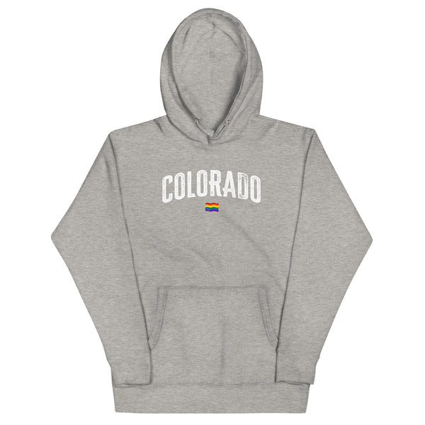 Colorado Gay Pride LGBTQ+ Unisex Hoodie