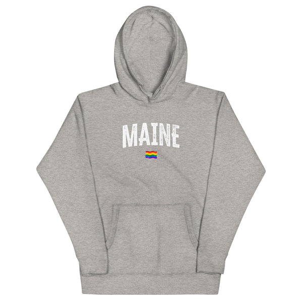 Maine Gay Pride LGBTQ+ Unisex Hoodie