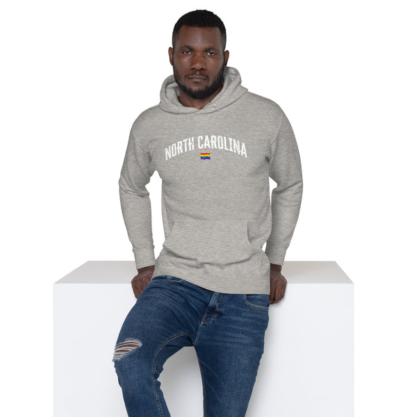 North Carolina Gay Pride LGBTQ+ Unisex Hoodie