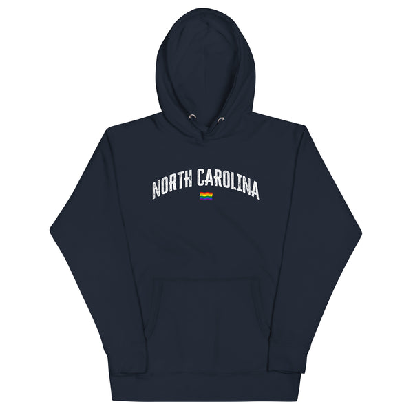 North Carolina Gay Pride LGBTQ+ Unisex Hoodie