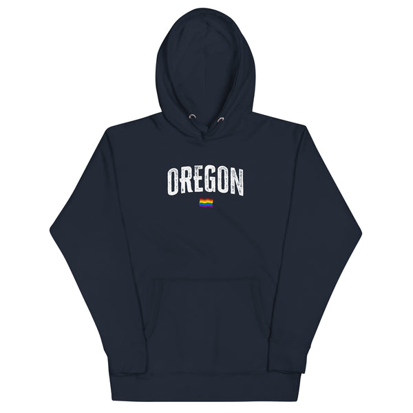 Oregon Gay Pride LGBTQ+ Unisex Hoodie