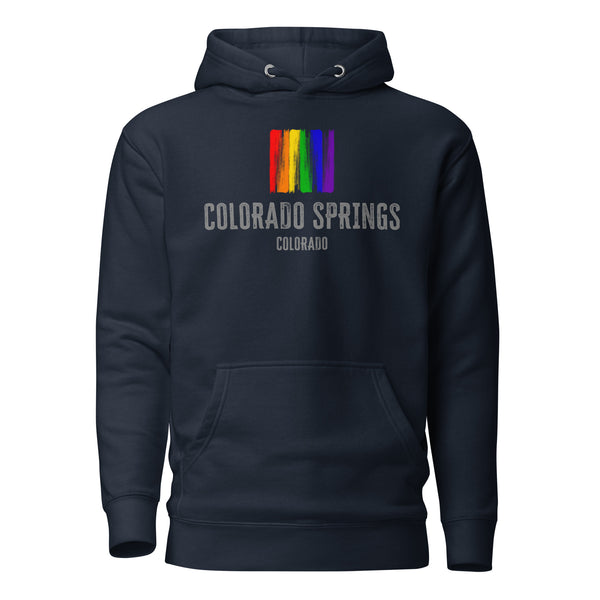 Colorado Springs CO Gay Pride Unisex Hoodie