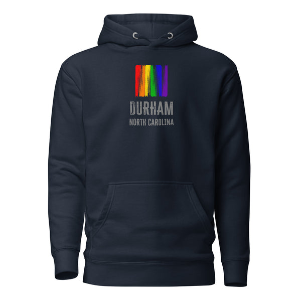 Durham North Carolina Gay Pride Unisex Hoodie