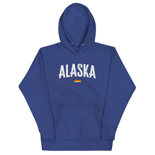Alaska Gay Pride LGBTQ+ Unisex Hoodie