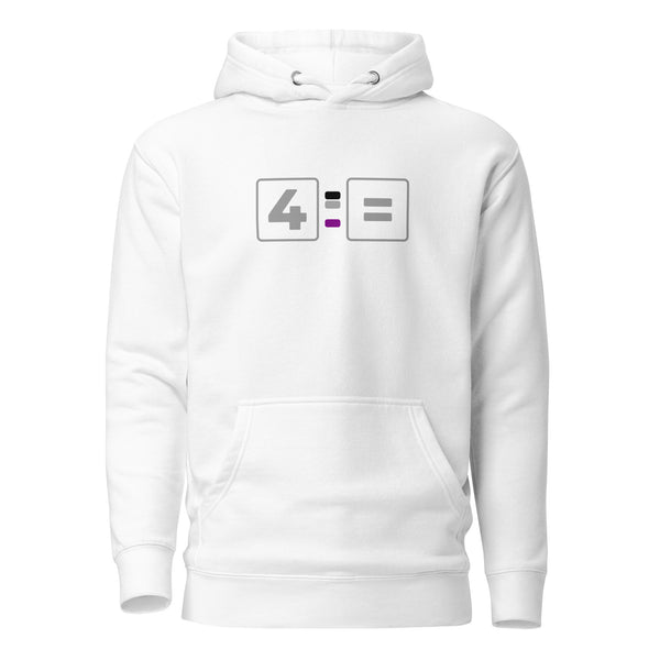 For Asexual Equality Pride Colors LGBTQ+ Unisex Hoodie