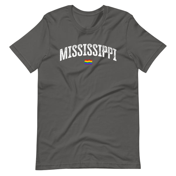 Mississippi Gay Pride LGBTQ+ Unisex T-shirt