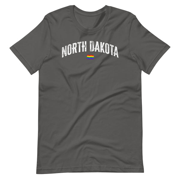 North Dakota Gay Pride LGBTQ+ Unisex T-shirt