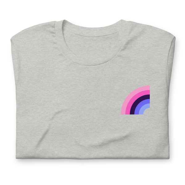 Omnisexual Pride Arched Flag Unisex Fit T-shirt