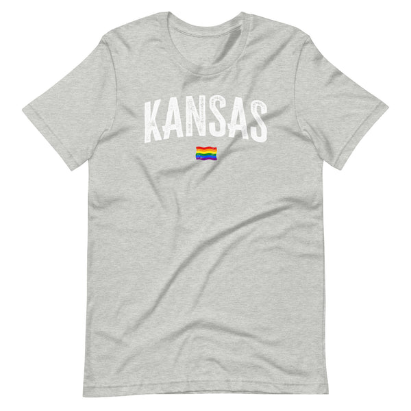 Kansas Gay Pride LGBTQ+ Unisex T-shirt