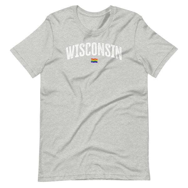 Wisconsin Gay Pride LGBTQ+ Unisex T-shirt