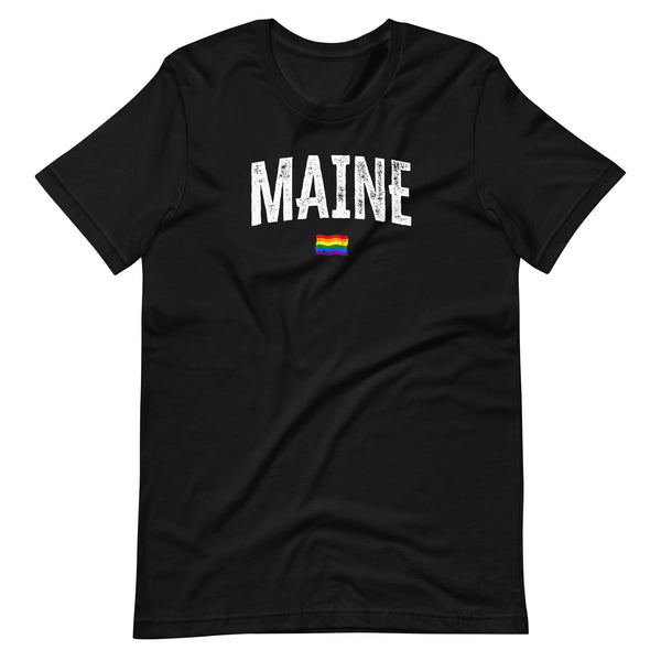 Maine Gay Pride LGBTQ+ Unisex T-shirt