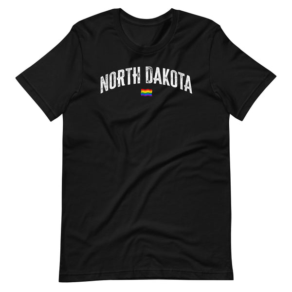 North Dakota Gay Pride LGBTQ+ Unisex T-shirt