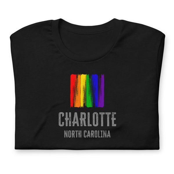 Charlotte Gay Pride Unisex T-shirt
