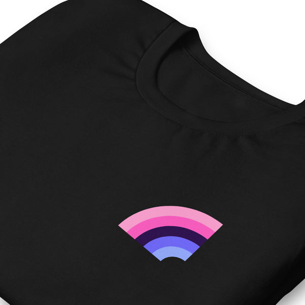 Omnisexual Pride Arched Flag Unisex Fit T-shirt