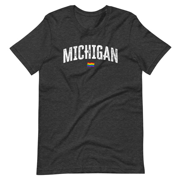 Michigan Gay Pride LGBTQ+ Unisex T-shirt