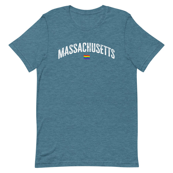 Massachusetts Gay Pride LGBTQ+ Unisex T-shirt