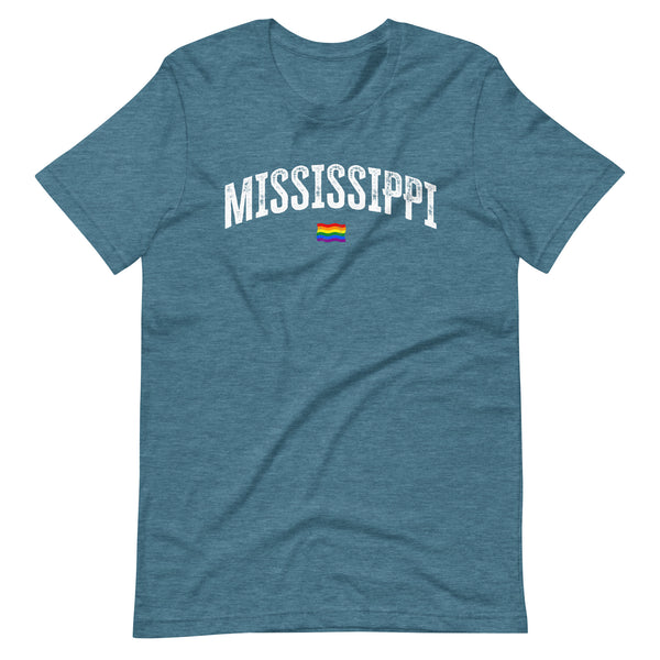 Mississippi Gay Pride LGBTQ+ Unisex T-shirt