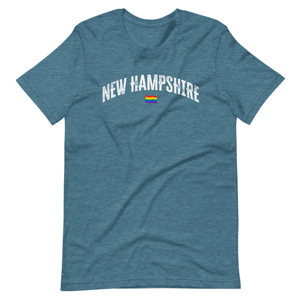 New Hampshire Gay Pride LGBTQ+ Unisex T-shirt