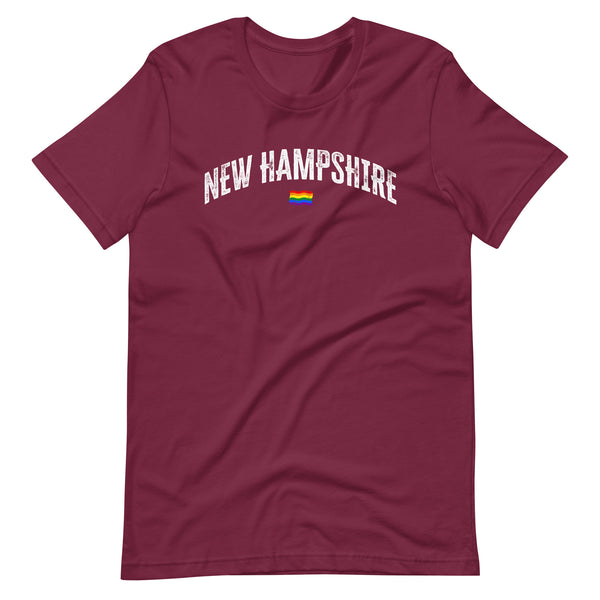 New Hampshire Gay Pride LGBTQ+ Unisex T-shirt