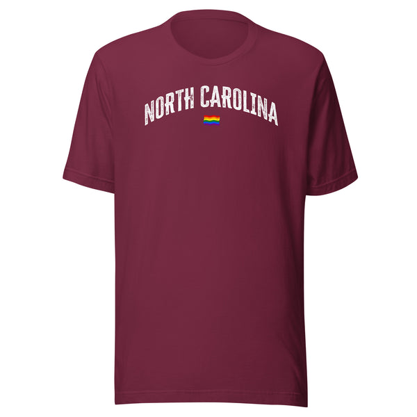 North Carolina Gay Pride LGBTQ+ Unisex T-shirt