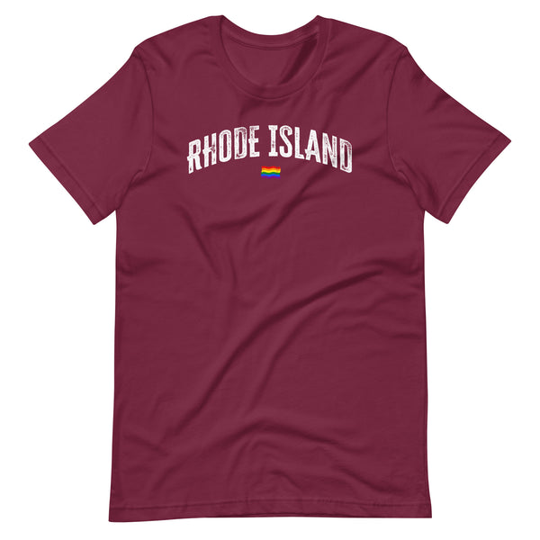 Rhode Island Gay Pride LGBTQ+ Unisex T-shirt