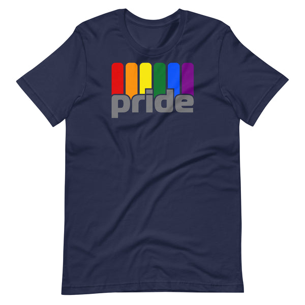 Gay Pride Rainbow Retro Graphic LGBTQ+ Unisex T-shirt