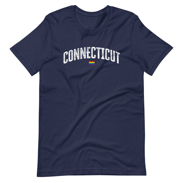 Connecticut Gay Pride LGBTQ+ Unisex T-shirt