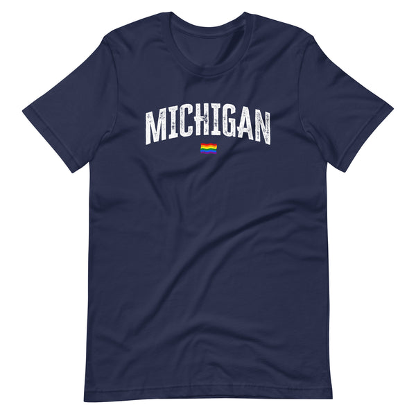 Michigan Gay Pride LGBTQ+ Unisex T-shirt