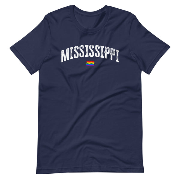 Mississippi Gay Pride LGBTQ+ Unisex T-shirt