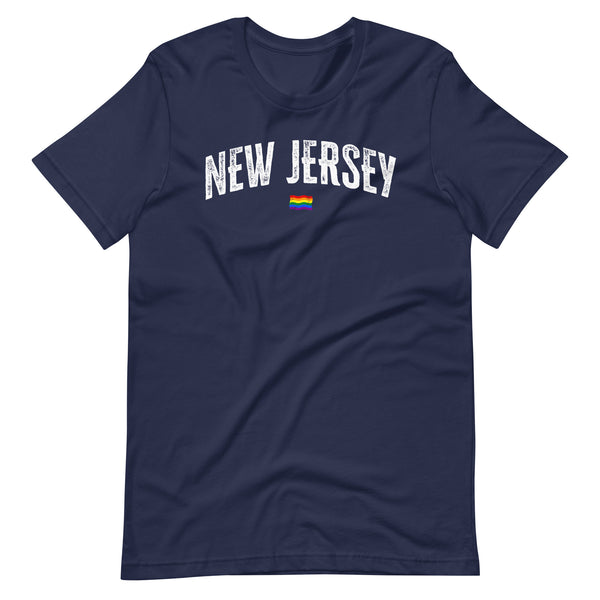 New Jersey Gay Pride LGBTQ+ Unisex T-shirt