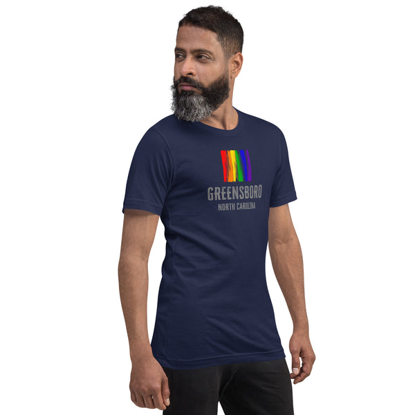 Greensboro North Carolina Gay Pride Unisex T-shirt