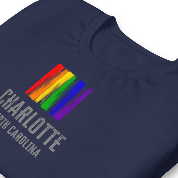 Charlotte Gay Pride Unisex T-shirt