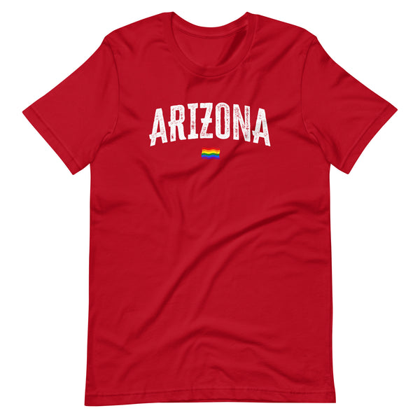Arizona Gay Pride LGBTQ+ Unisex T-shirt