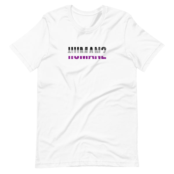 Asexual Pride Human2 Unisex Fit T-shirt